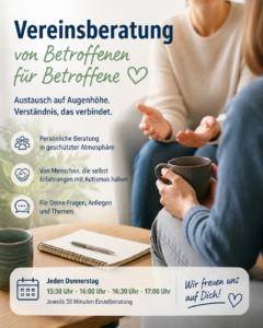 Vereinsberatung von Betroffenen für Betroffene